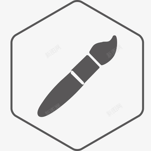画笔写字绘图创意设计svg_新图网 https://ixintu.com 画笔 写字 绘图 创意设计 扁平 简约 单色 精美