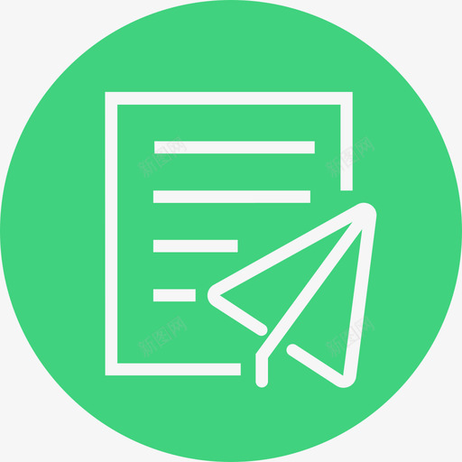 发送合同选中svg_新图网 https://ixintu.com 发送 合同 选中
