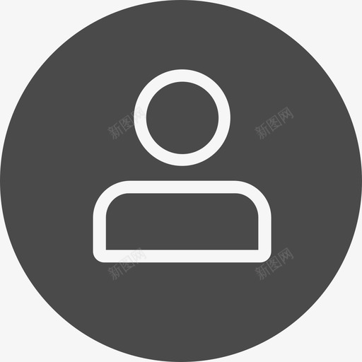 通知icon用户svg_新图网 https://ixintu.com 通知 用户