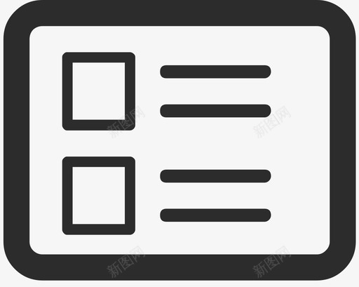 卡片列表svg_新图网 https://ixintu.com 卡片 列表