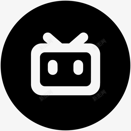 哔哩svg_新图网 https://ixintu.com 哔哩 哔哩哔哩图标logo