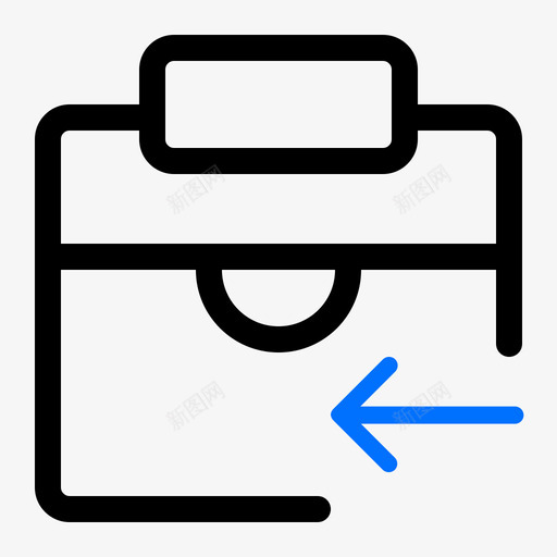 ico物品管理物品入库svg_新图网 https://ixintu.com 物品 管理 入库