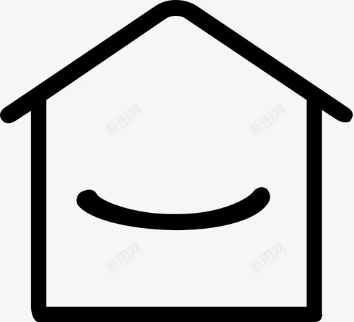 Tab首页未选中svg_新图网 https://ixintu.com 首页 选中