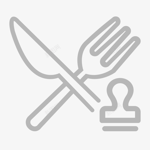 ico餐饮管理用餐审核svg_新图网 https://ixintu.com 餐饮管理 用餐 审核