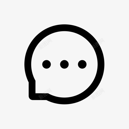tab消息svg_新图网 https://ixintu.com 消息