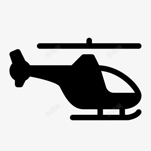 winfoicon直升飞机点svg_新图网 https://ixintu.com 直升飞机