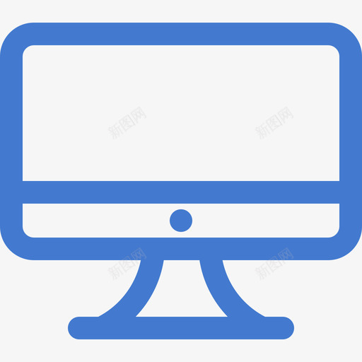 电脑pcmac显示器svg_新图网 https://ixintu.com 电脑 显示器