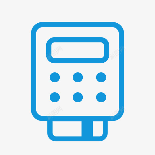 pos机读卡svg_新图网 https://ixintu.com 扫码 读卡