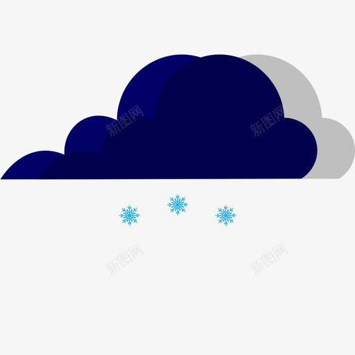 中雪转大雪01svg_新图网 https://ixintu.com 中雪转 大雪