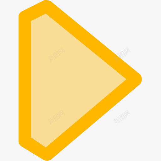 tv指向性三角svg_新图网 https://ixintu.com 指向性 三角 填充