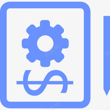 财务工资填报表配置图标