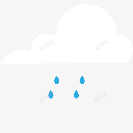 小雨转中雨01svg_新图网 https://ixintu.com 小雨 中雨