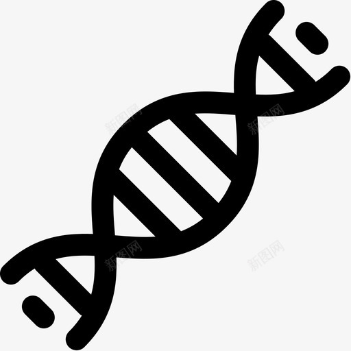 基因DNA细胞svg_新图网 https://ixintu.com 基因 细胞 线性 扁平 简约 精美 圆润