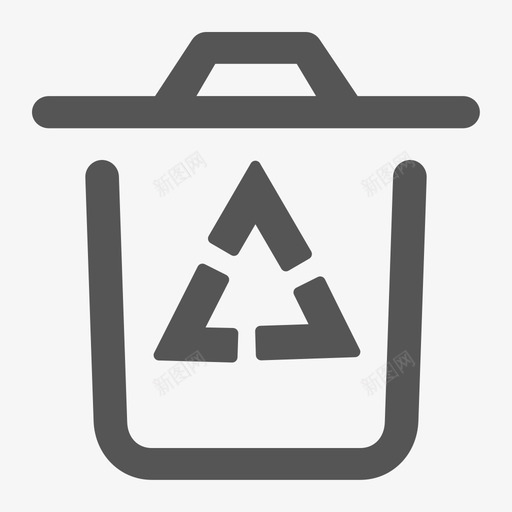 垃圾分类回收svg_新图网 https://ixintu.com 垃圾 分类 回收