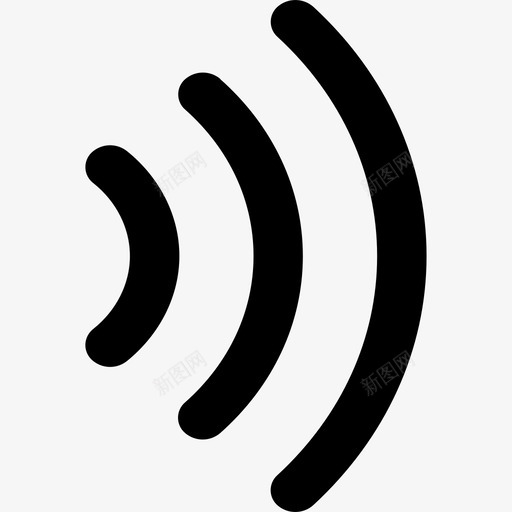 音波svg_新图网 https://ixintu.com 音波 音量波动