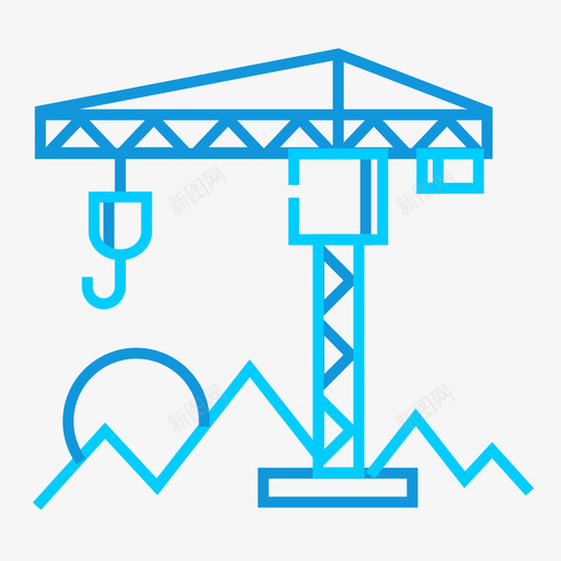 工程建设svg_新图网 https://ixintu.com 工程建设 精美 单色 线性 商务 方正