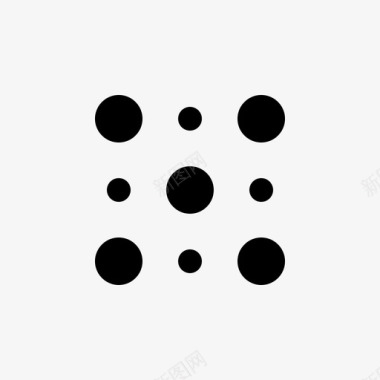 粉尘图标