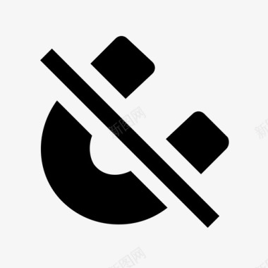 不吸附图标