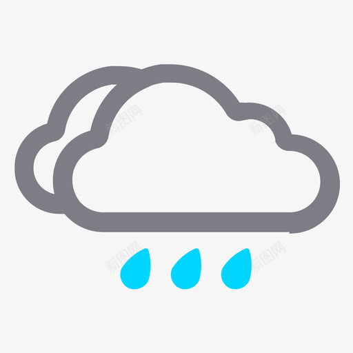 icons中雨svg_新图网 https://ixintu.com 中雨