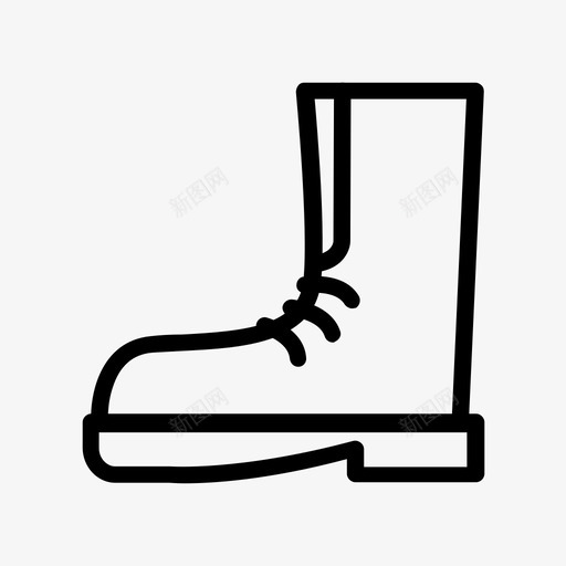 boots3pxsvg_新图网 https://ixintu.com 线性 扁平 简约