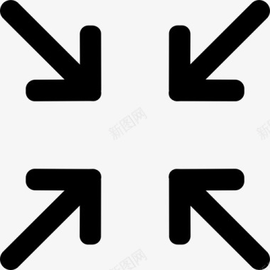 页面缩放图标