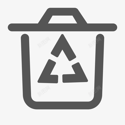 垃圾分类回收svg_新图网 https://ixintu.com 垃圾 分类 回收