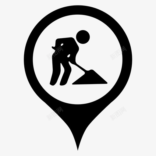 施工地点svg_新图网 https://ixintu.com 施工 地点