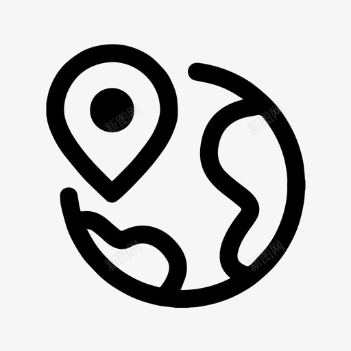 地理信息平台svg_新图网 https://ixintu.com 地理信息 平台