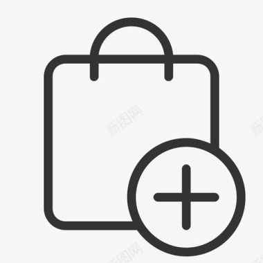 icon加入购物袋图标