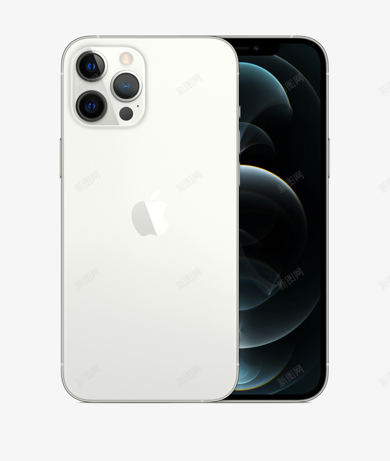 iPhone12Pro银色png免抠素材_新图网 https://ixintu.com 银色