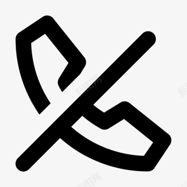 关机通讯图标