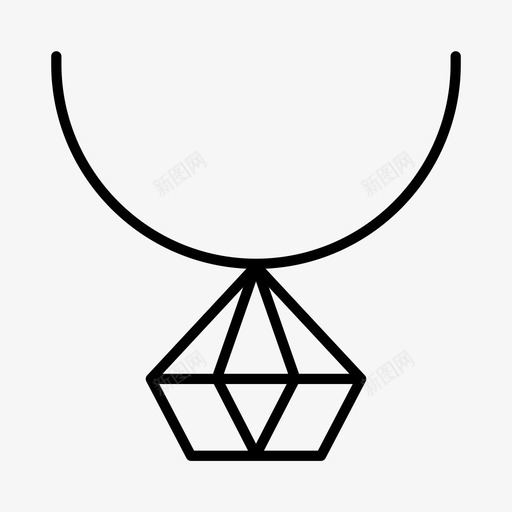 采购产品钻石项链钻石项链时装svg_新图网 https://ixintu.com 项链 钻石 珠宝 采购 产品 时装