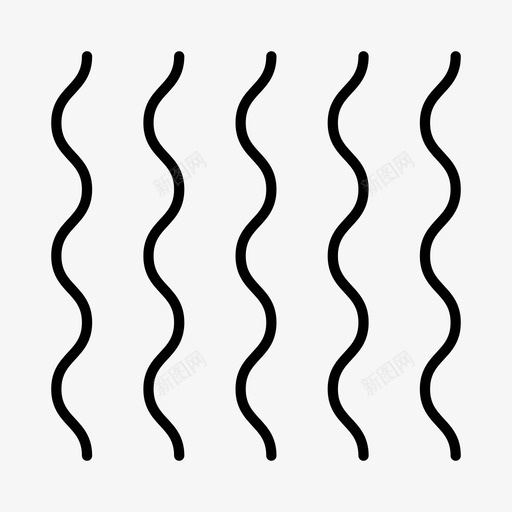 曲线几何图案svg_新图网 https://ixintu.com 曲线 几何 图案 波浪