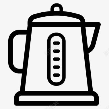 电水壶电器热水器图标