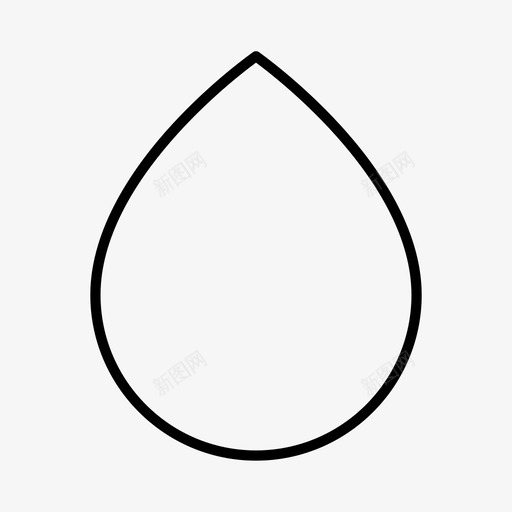 水滴几何形状svg_新图网 https://ixintu.com 形状 水滴 几何 几何形 独特