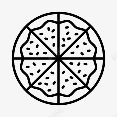 比萨饼美食快餐图标