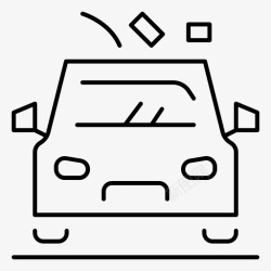 汽车事故的危险汽车危险道路高清图片
