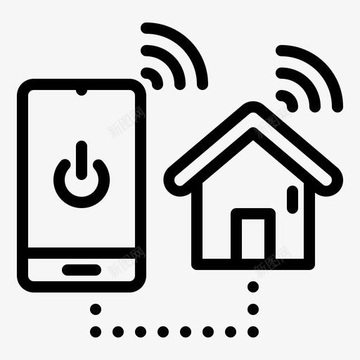 智能家居自动化控制svg_新图网 https://ixintu.com 智能家居 自动化 控制 家居