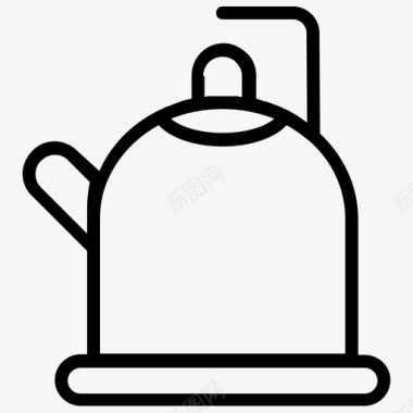 水壶烹饪烹饪工具图标