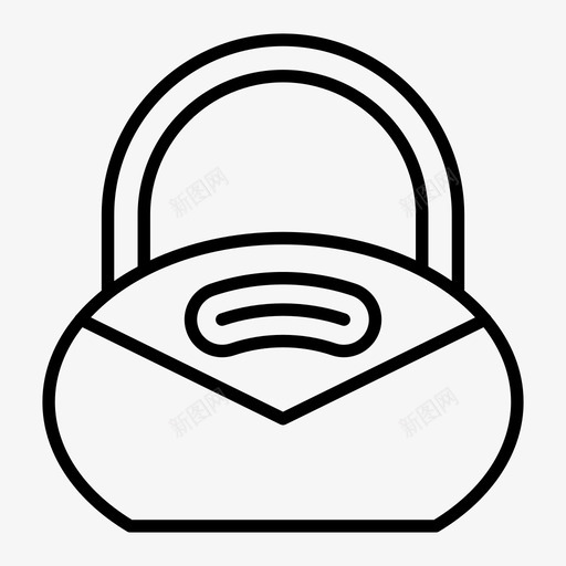 手袋豪华袋svg_新图网 https://ixintu.com 手袋 豪华 购物 系列