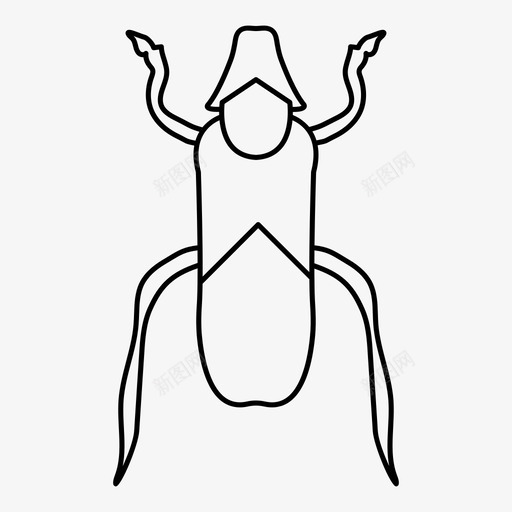 甲虫虫子森林svg_新图网 https://ixintu.com 甲虫 虫子 森林 多毛