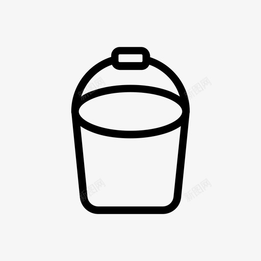 桶秋天的轮廓svg_新图网 https://ixintu.com 秋天 轮廓