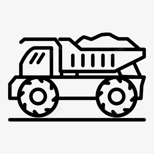 矿车采矿设备材料车svg_新图网 https://ixintu.com 矿车 采矿 设备 材料 料车 工程