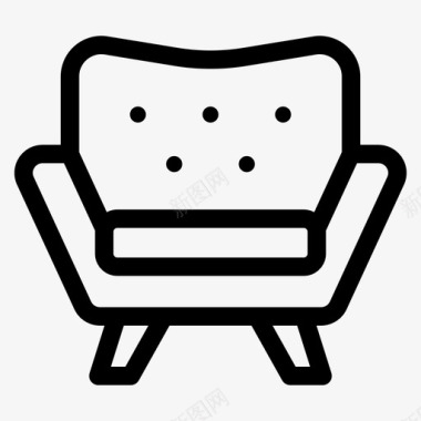 采购产品浮雕椅子家具图标