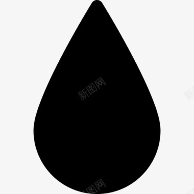 水水滴液态水图标