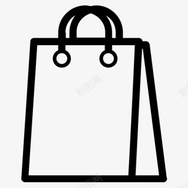 采购产品购物袋购物袋手袋图标