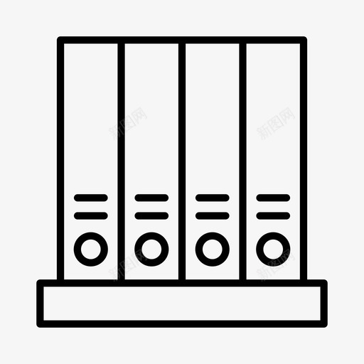 书籍学术书架svg_新图网 https://ixintu.com 书籍 学术 书架 文学 阅读