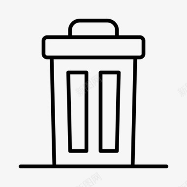 回收站回收垃圾场图标