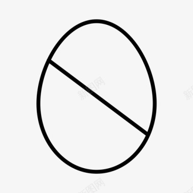 复活节彩蛋鸡肉基督教图标
