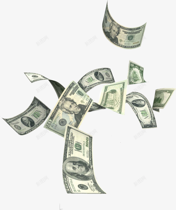 美元钞票钱币货币USDpng免抠素材_新图网 https://ixintu.com 美元 钞票 钱币 货币